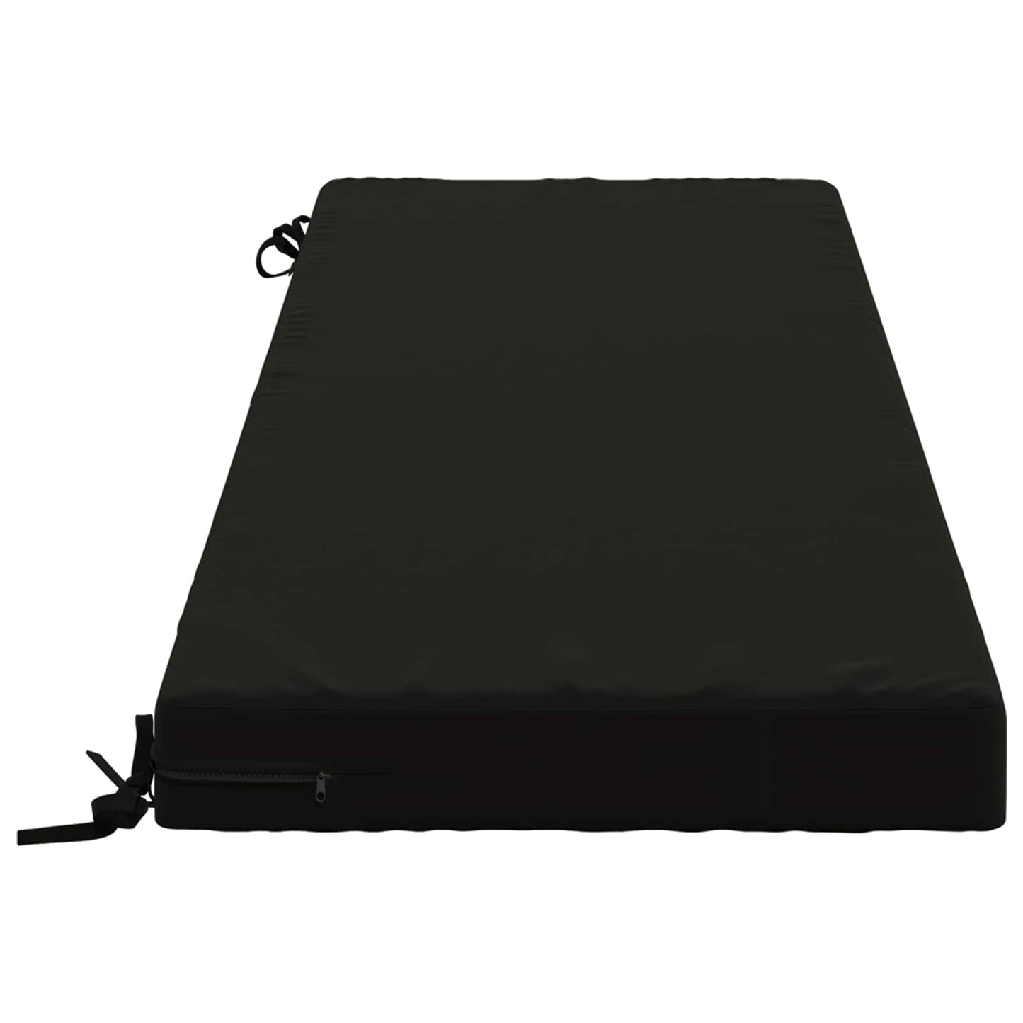 vidaXL Μαξιλάρι πάγκου SOEST 100% Πολυεστέρας Μαύρο 150 x 50 x 8 εκ