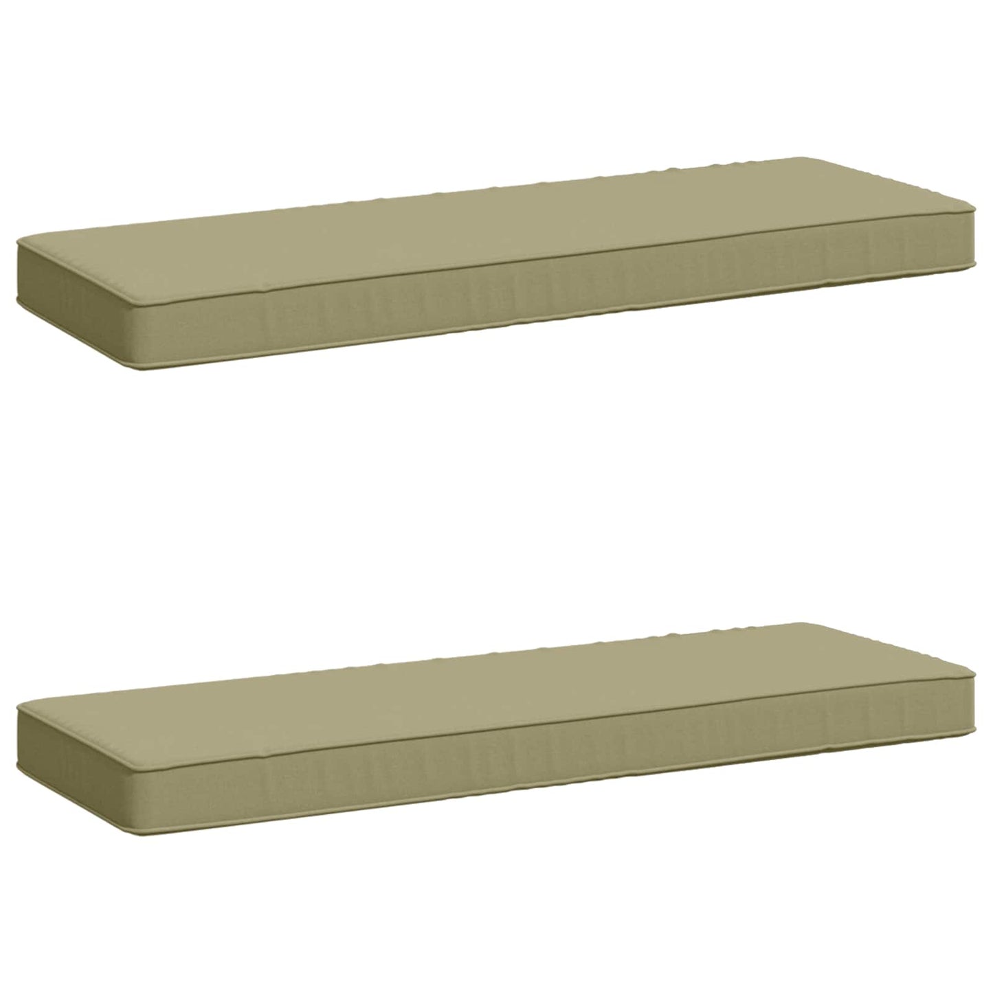 vidaXL Μαξιλάρια Πάγκου 2 Τεμαχίων VUGHT 2 pcs 100% Πολυεστέρας