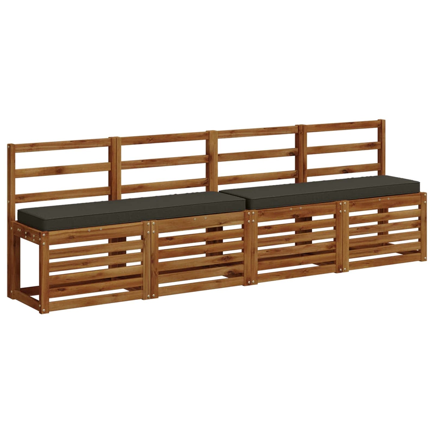 vidaXL Μαξιλάρια Πάγκου 2 Τεμαχίων VUGHT 2 pcs 100% Πολυεστέρας