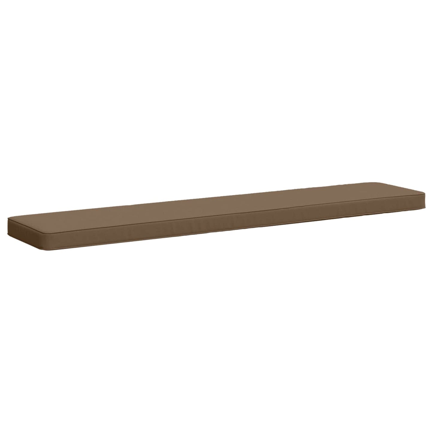 vidaXL Μαξιλάρια Πάγκου 2 Τεμαχίων VUGHT 2 pcs 100% Πολυεστέρας Taupe