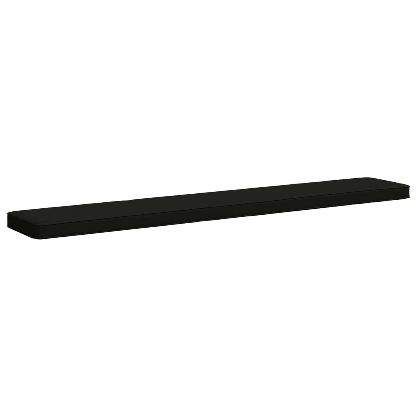 vidaXL Μαξιλάρια Πάγκου 2 Τεμαχίων VUGHT 2 pcs 100% Πολυεστέρας Μαύρο