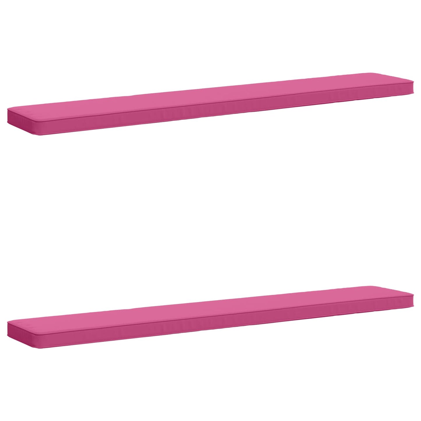 vidaXL Μαξιλάρια Πάγκου 2 Τεμαχίων VUGHT 2 pcs 100% Πολυεστέρας Ροζ