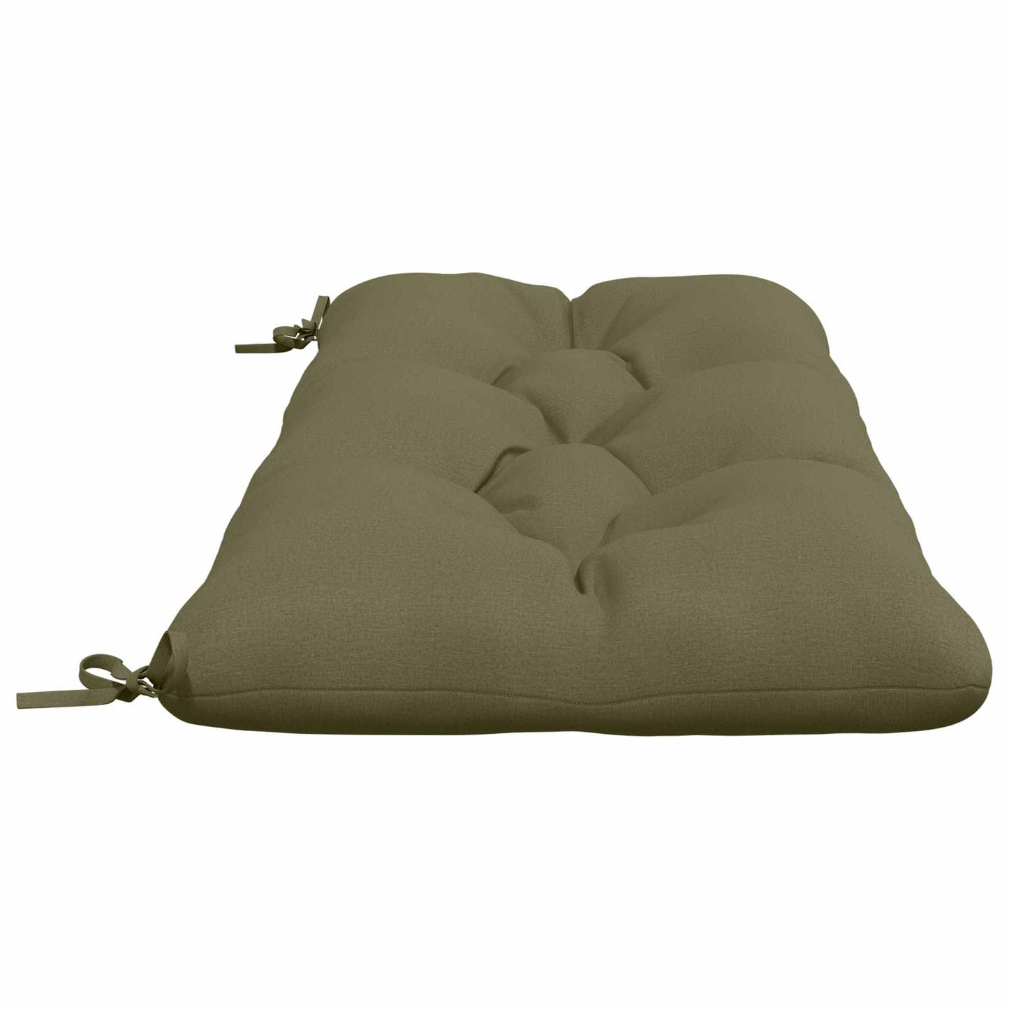 vidaXL Μαξιλάρι πάγκου VIANEN 100% Πολυεστέρας Λαδί 120 x 50 x 12 εκ.