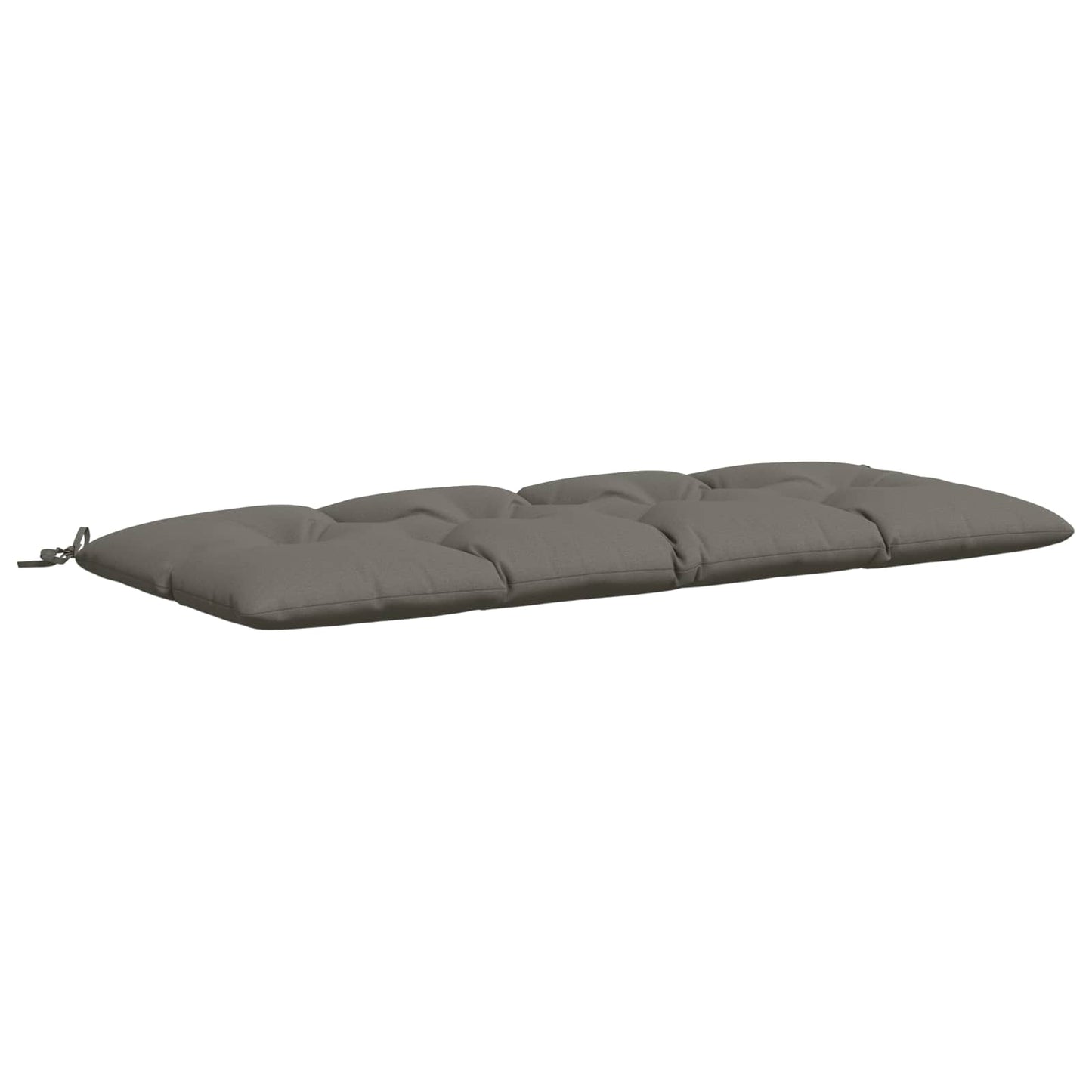 vidaXL Μαξιλάρι πάγκου VIANEN 100% Πολυεστέρας Γκρι 140 x 60 x 12 εκ