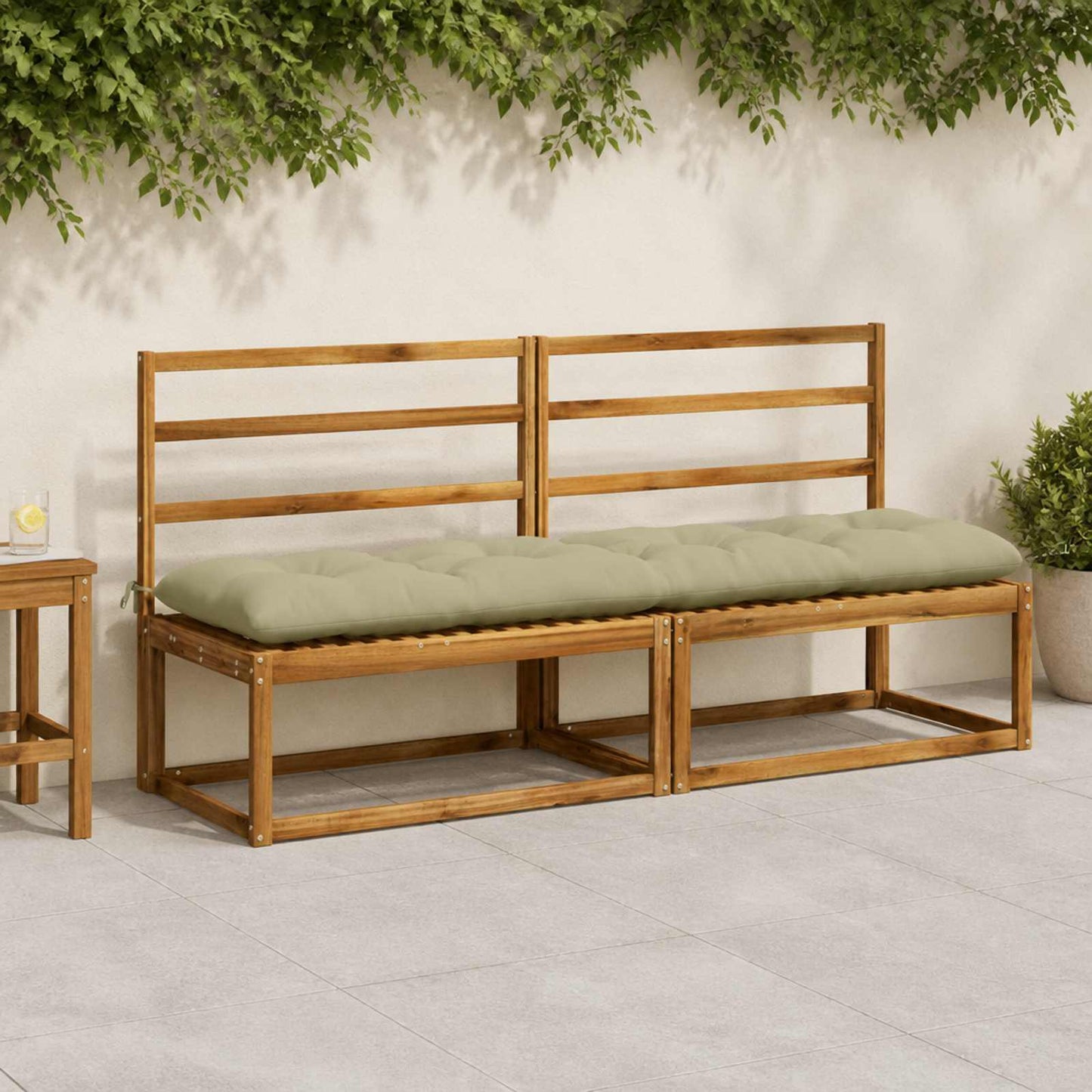 vidaXL Μαξιλάρια Παγκάκια VIANEN 2 τμχ. 100% Πολυεστέρας