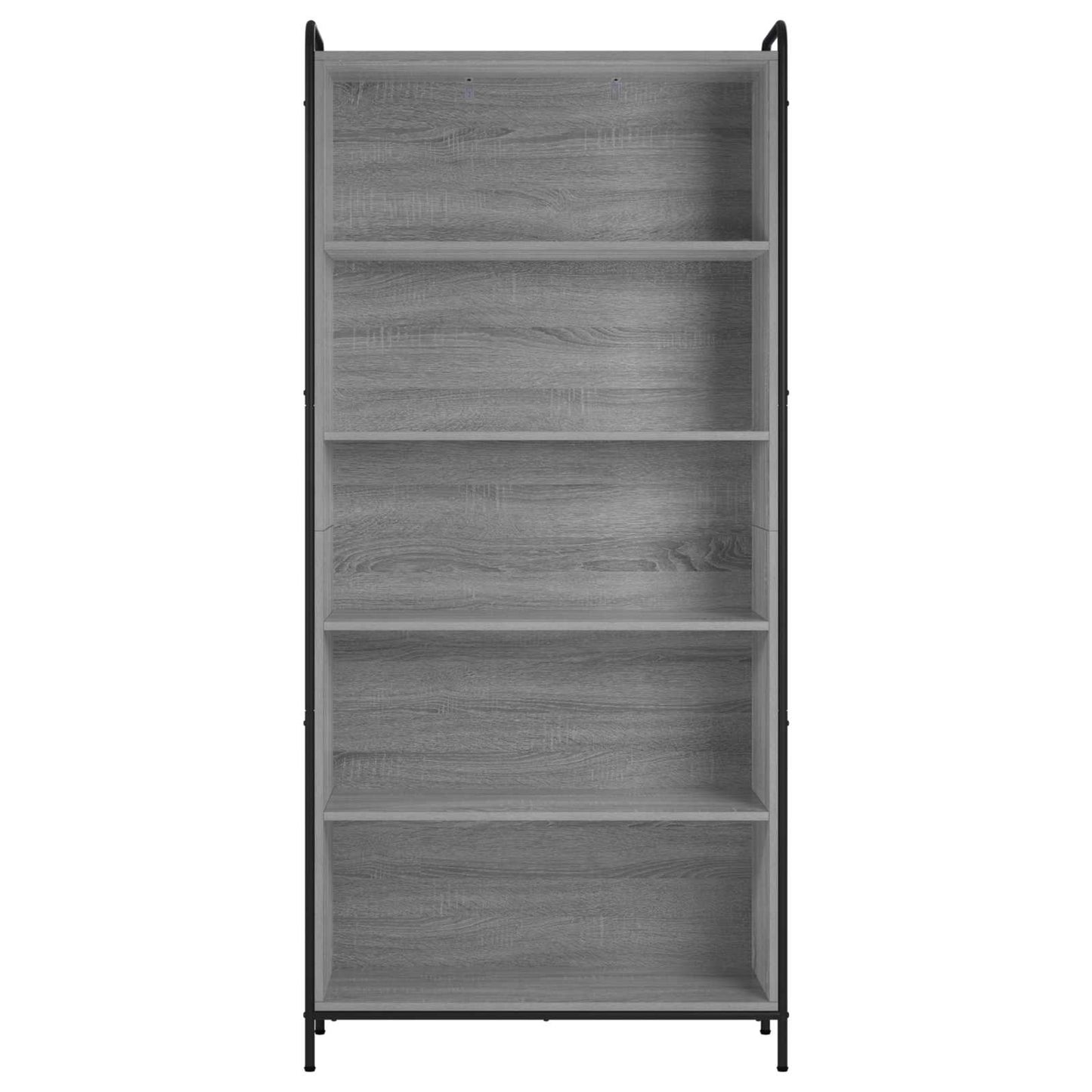 vidaXL Βιβλιοθήκη 55,5 x 33 x 174 εκ Επεξεργασμένο Ξύλο Γκρι Sonoma