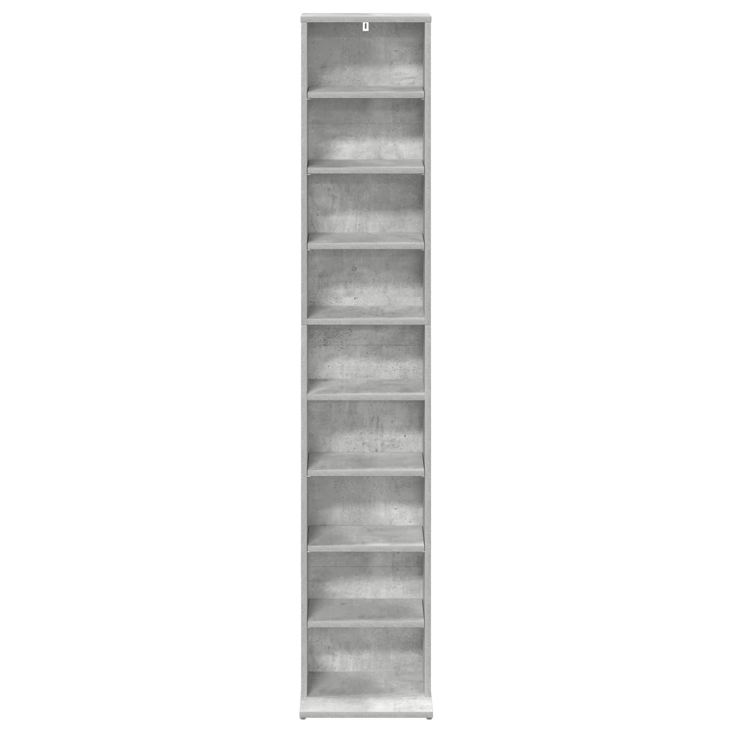 vidaXL Ντουλάπα CD Γκρι Σκυροδέματος 33 x 23,5 x 175 εκ.