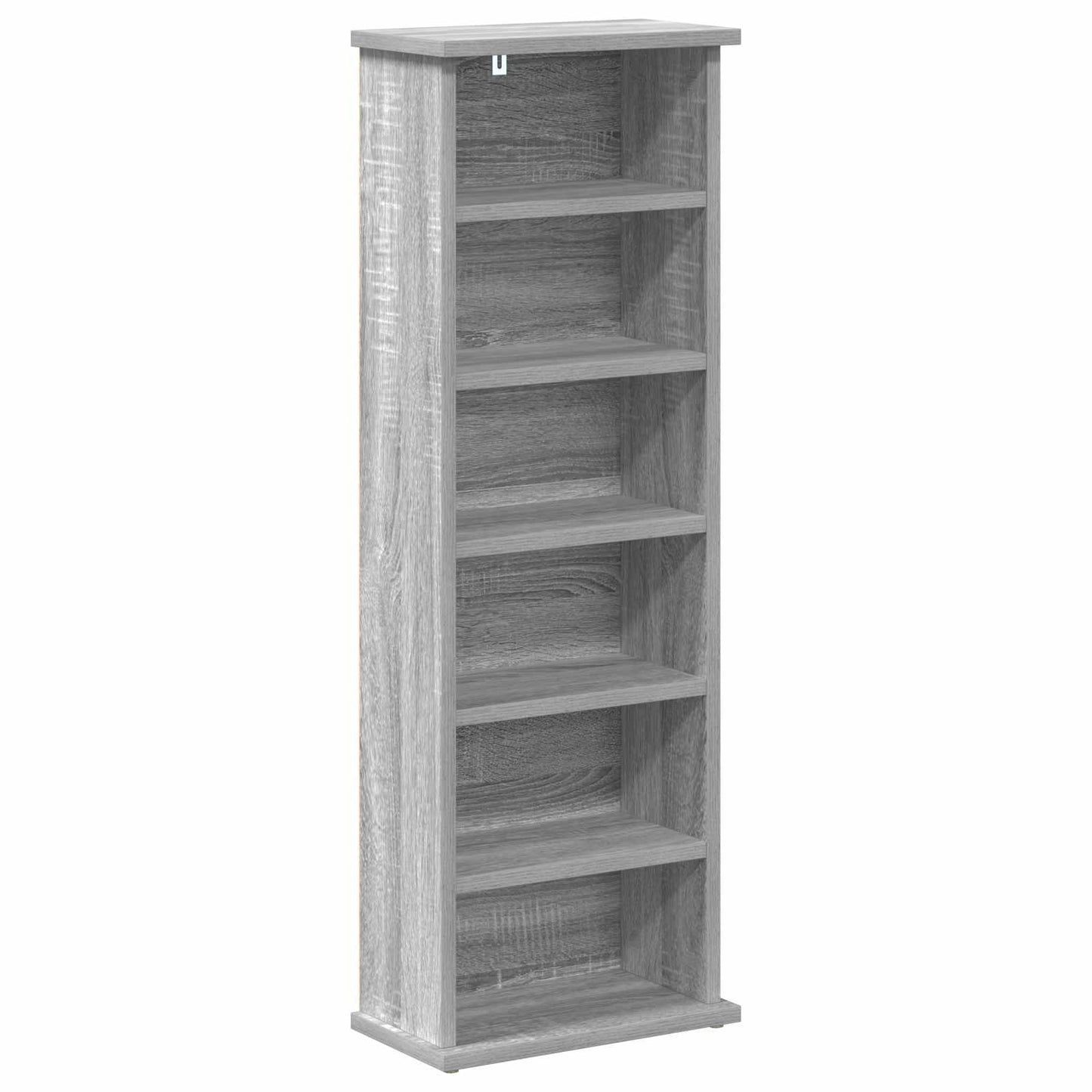 vidaXL Ντουλάπα CD 2 τμχ. Γκρι Sonoma 60 x 17 x 92 εκ.
