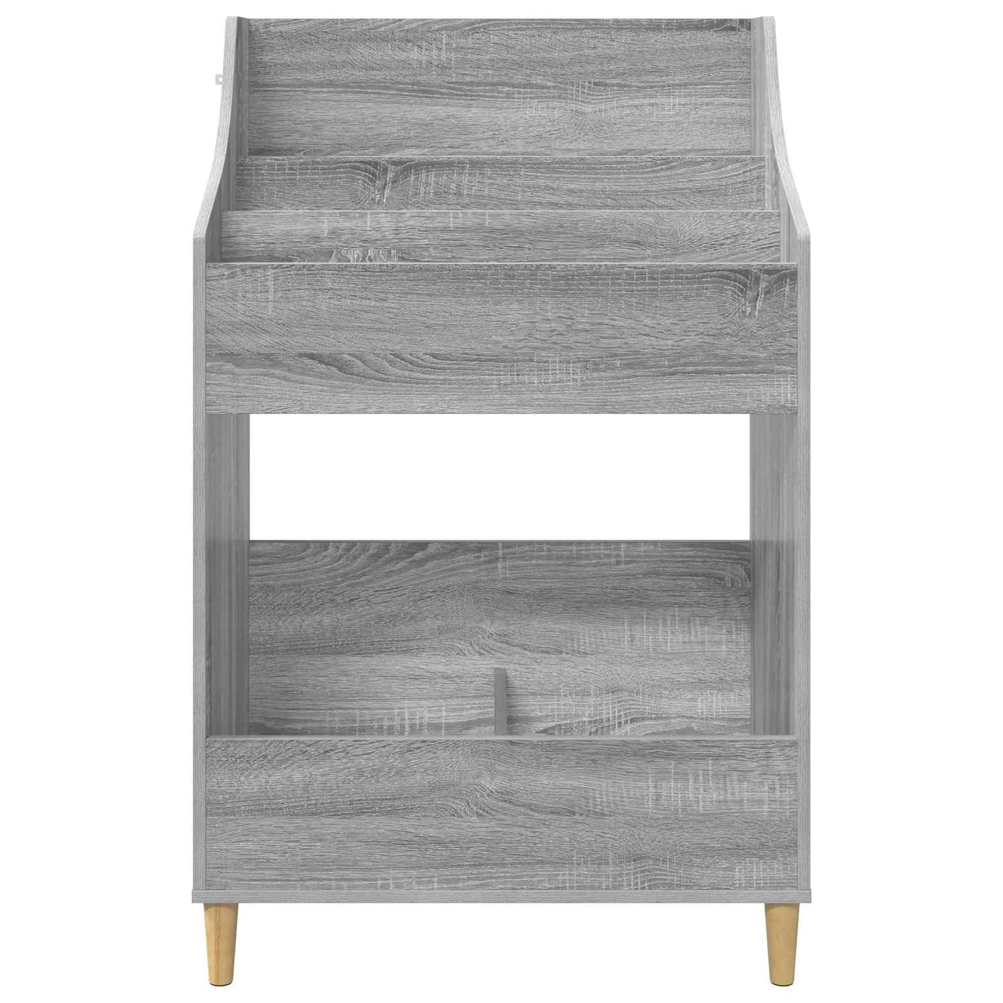 vidaXL Ράφια Μέσων Γκρι Sonoma 70,5 x 46 x 112 εκ. Επεξεργασμένο Ξύλο
