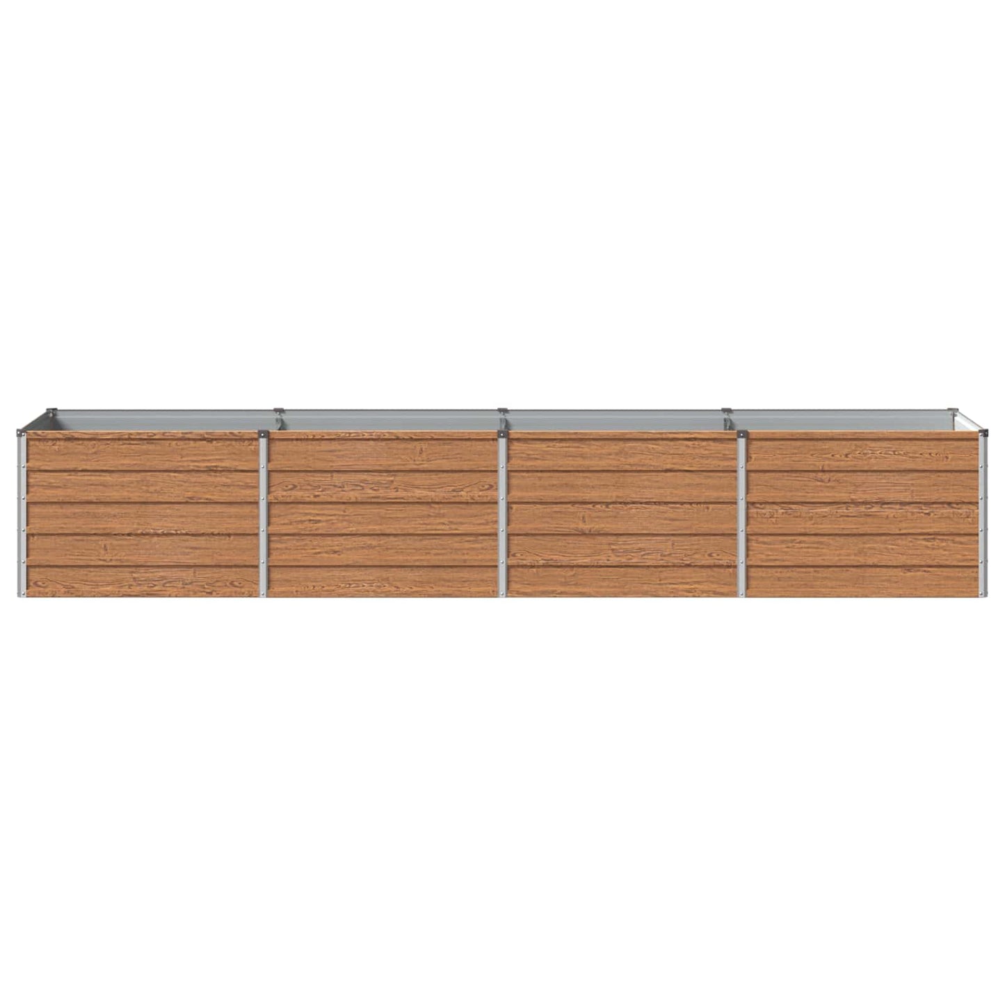 vidaXL Υψωμένο Κρεβάτι Κήπου Ξύλινο Καφέ 320 x 80 x 55 εκ.