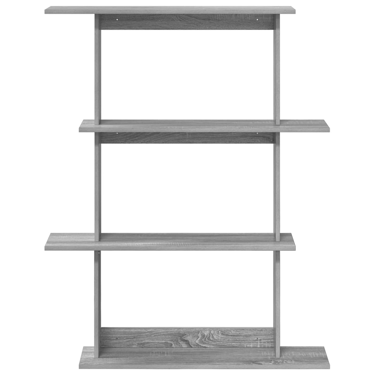 vidaXL Ράφι Τοίχου Γκρι Sonoma 100 x 20 x 126 εκ.