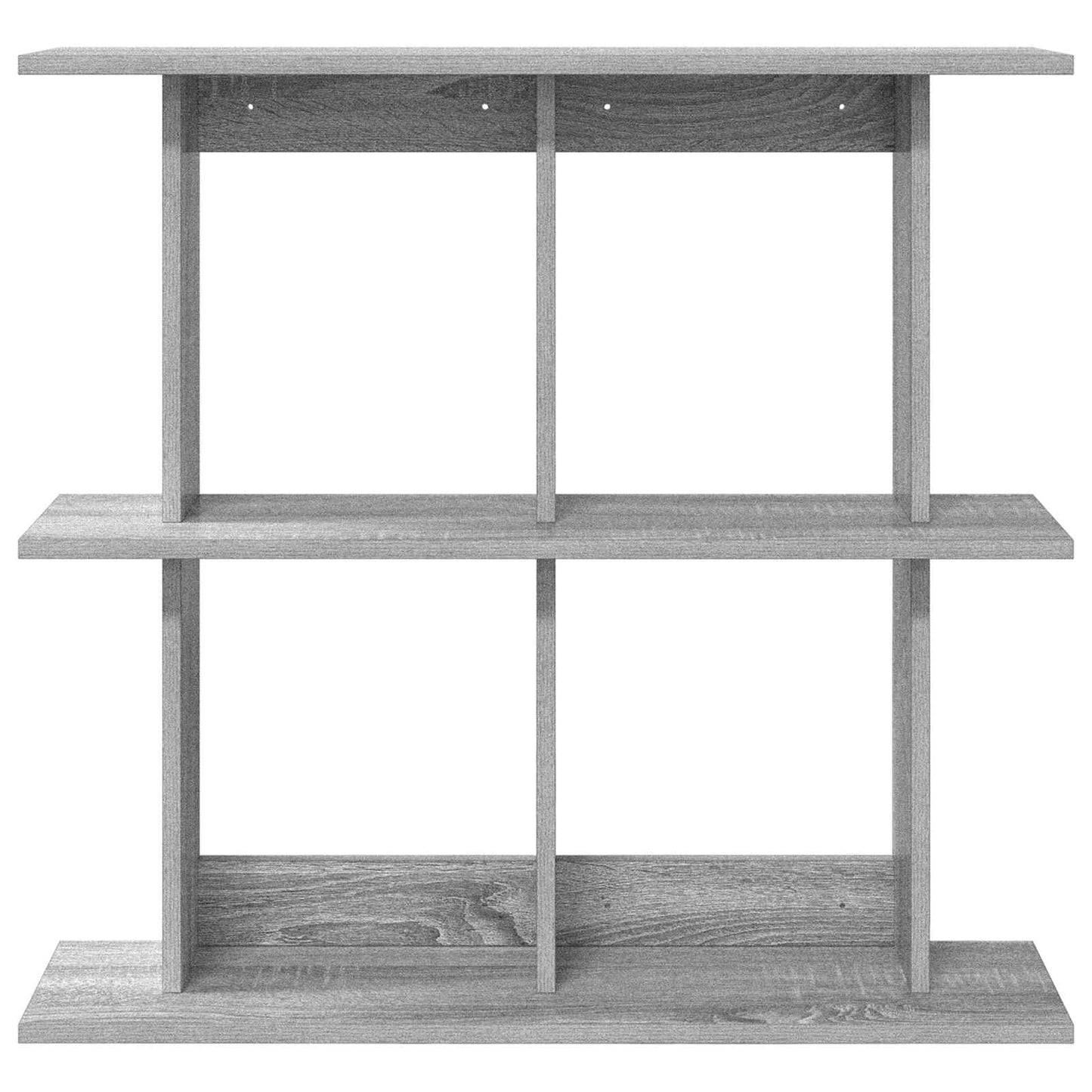 vidaXL Ράφι Τοίχου Επιτοίχιο Γκρι Sonoma 80 x 20 x 75 εκ