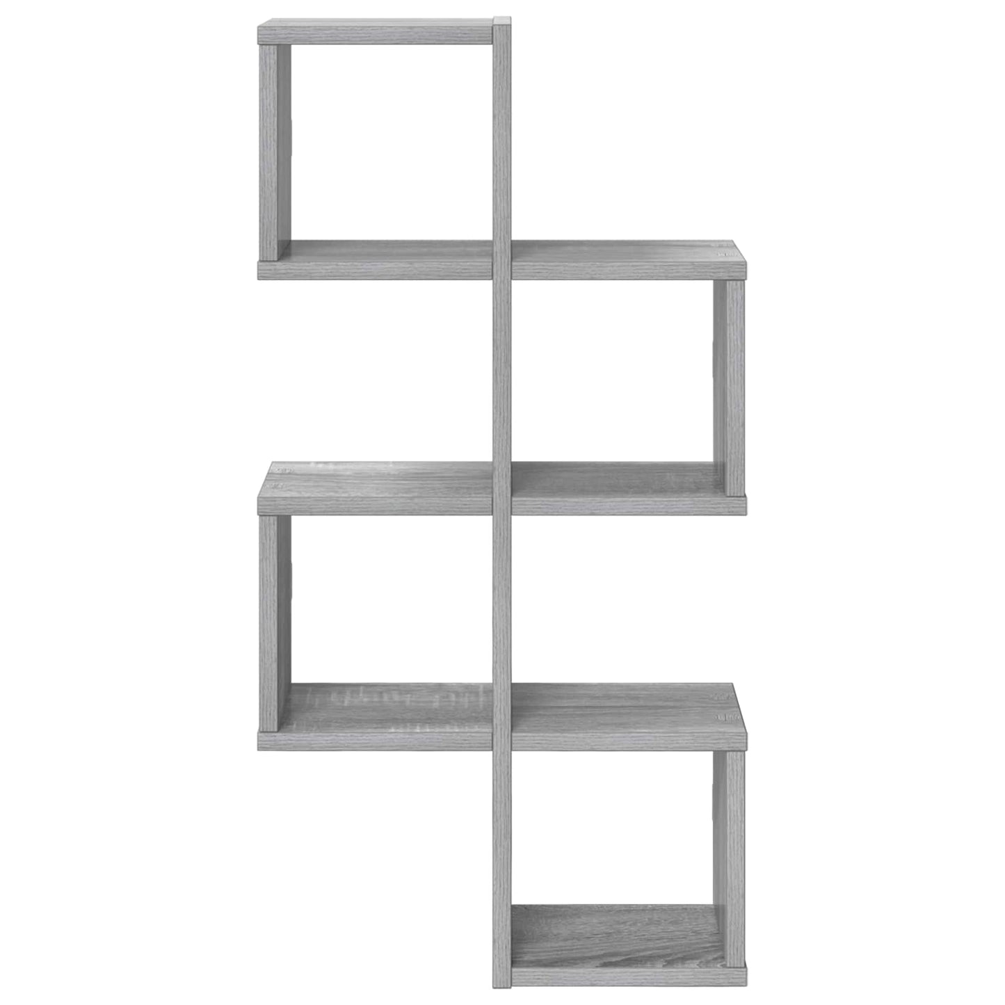 vidaXL Ράφι Τοίχου Επιτοίχιο Γκρι Sonoma 39 x 15 x 76 εκ