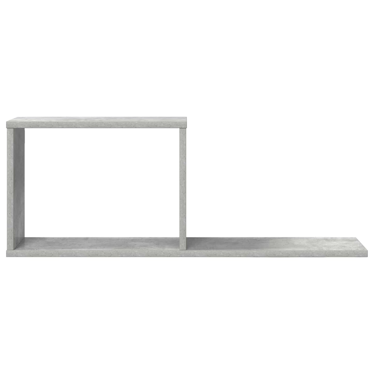 vidaXL Κρεμαστά ράφια Γκρι Σκυροδέματος 80 x 15 x 30 εκ