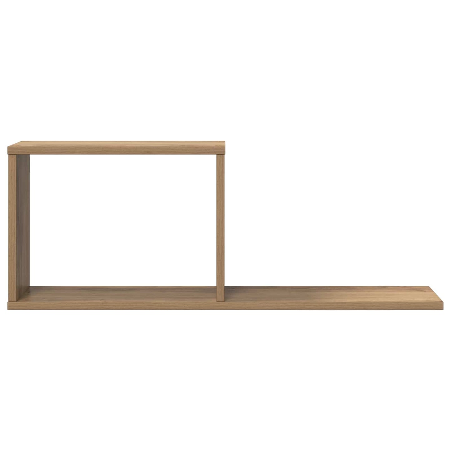 vidaXL Κρεμαστά ράφια 2 τμχ. Artisan Δρυς 80 x 15 x 30 εκ