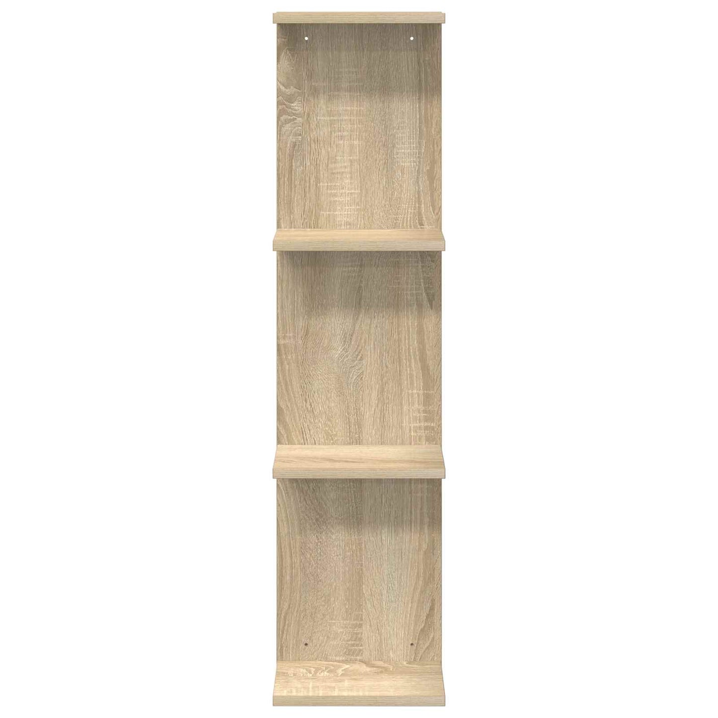 vidaXL Ράφι Τοίχου 2 τμχ. Sonoma Δρυς 25 x 15 x 100 εκ