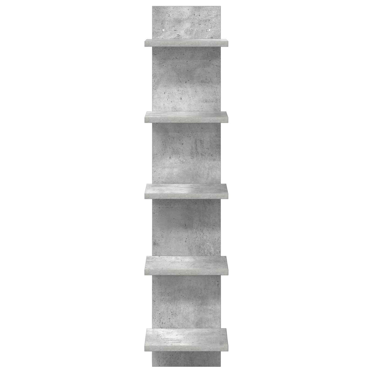 vidaXL Ράφι Τοίχου Γκρι Σκυροδέματος 22 x 15 x 100 εκ