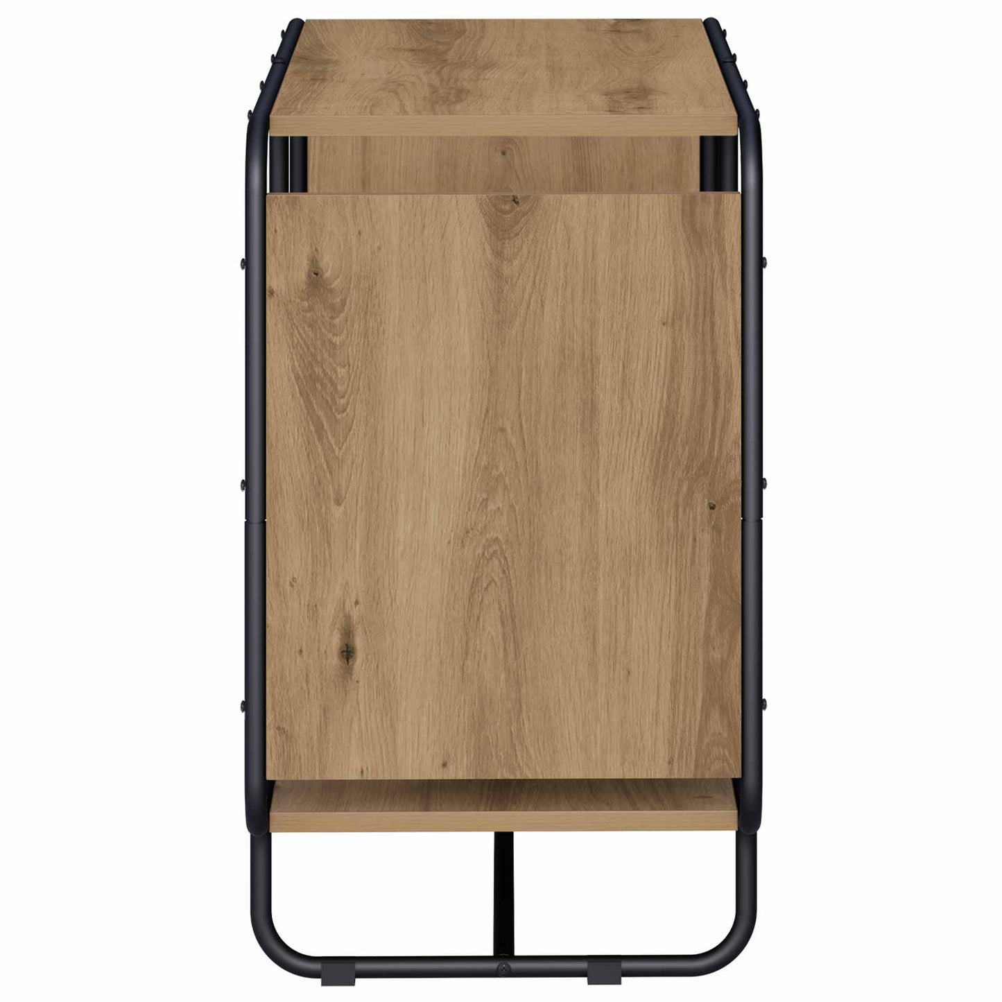 vidaXL Μπουφές Artisan Δρυς 80 x 37,5 x 64,5 εκ. Επεξεργασμένο Ξύλο