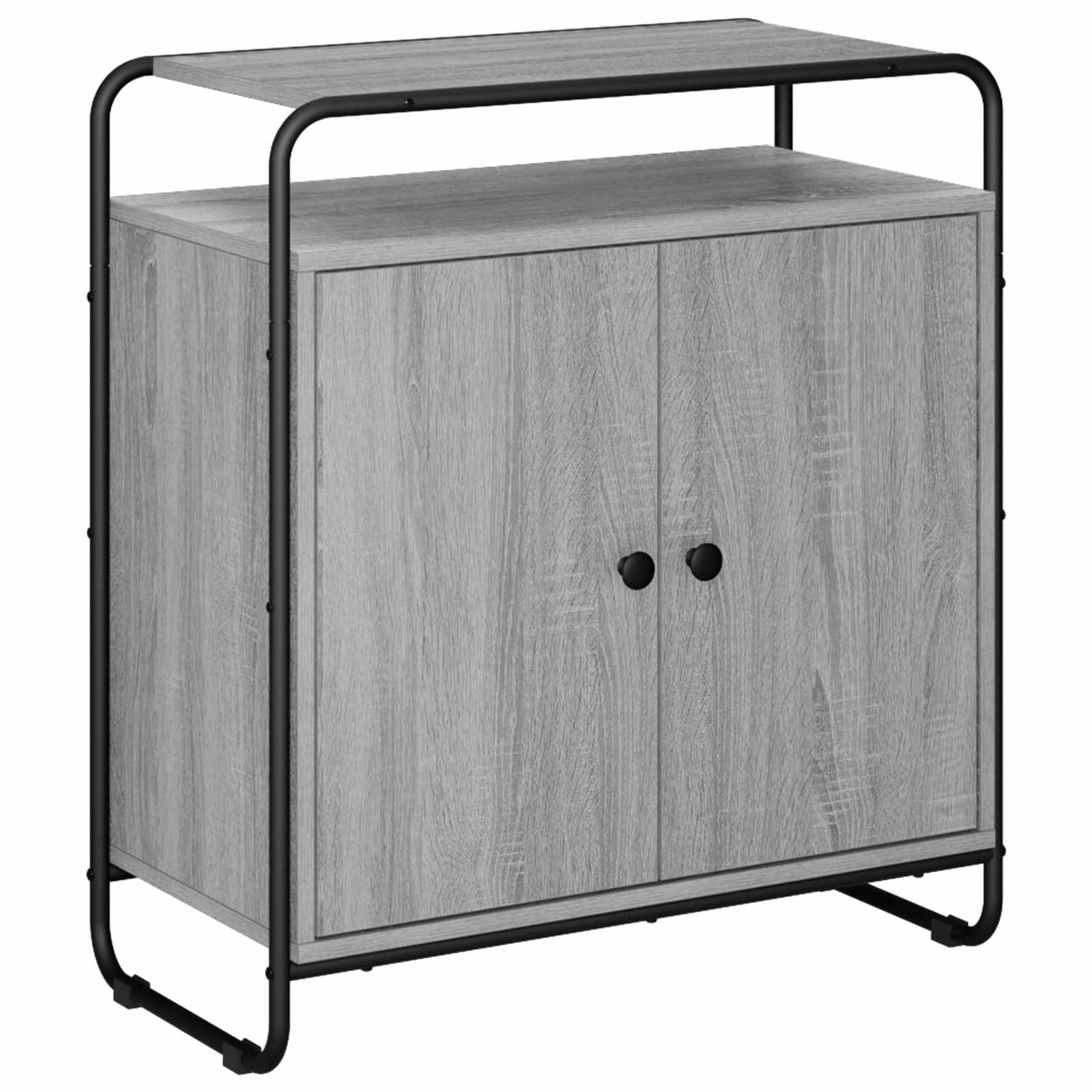 vidaXL Μπουφές Γκρι Sonoma 68 x 35 x 75 cm Επεξεργασμένο Ξύλο