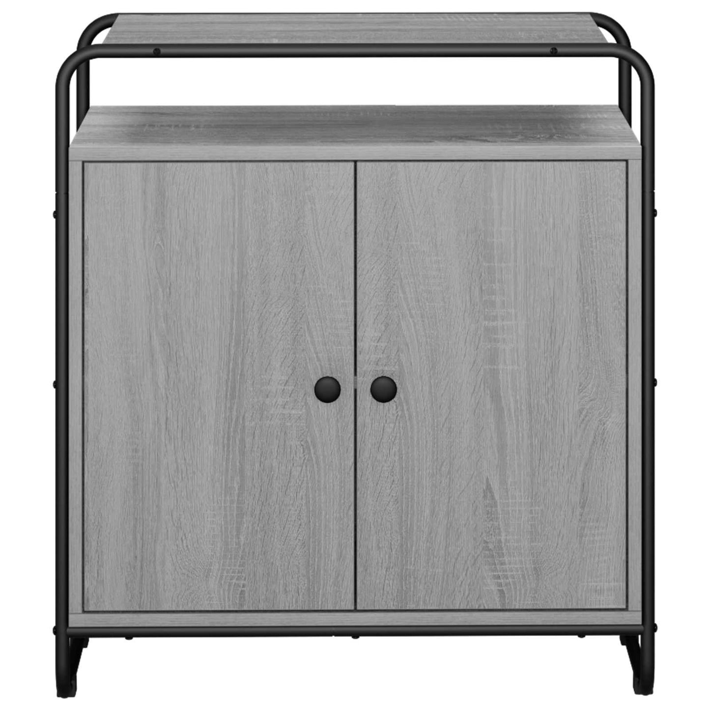 vidaXL Μπουφές Γκρι Sonoma 68 x 35 x 75 cm Επεξεργασμένο Ξύλο