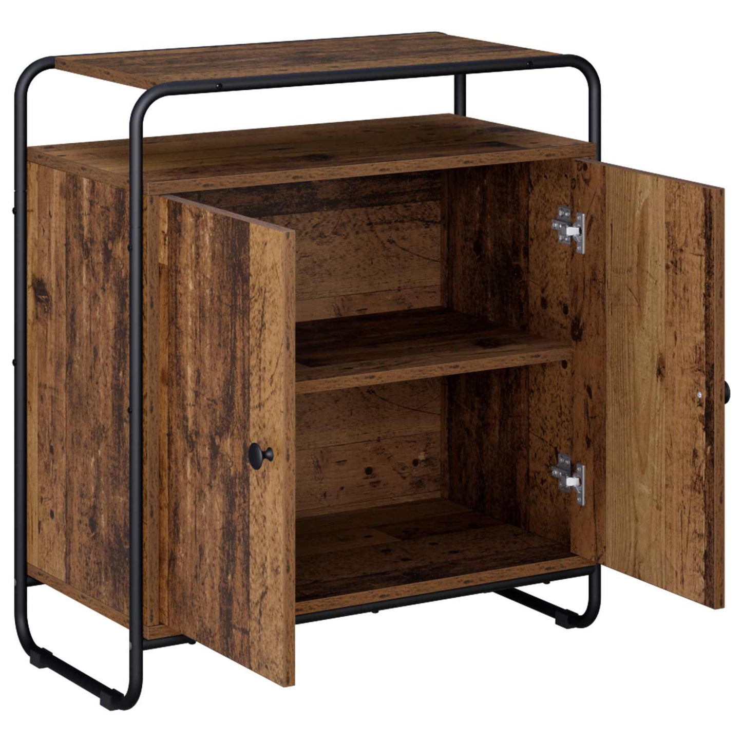 vidaXL Μπουφές Παλαιωμένο ξύλο 68 x 35 x 75 cm Επεξεργασμένο Ξύλο