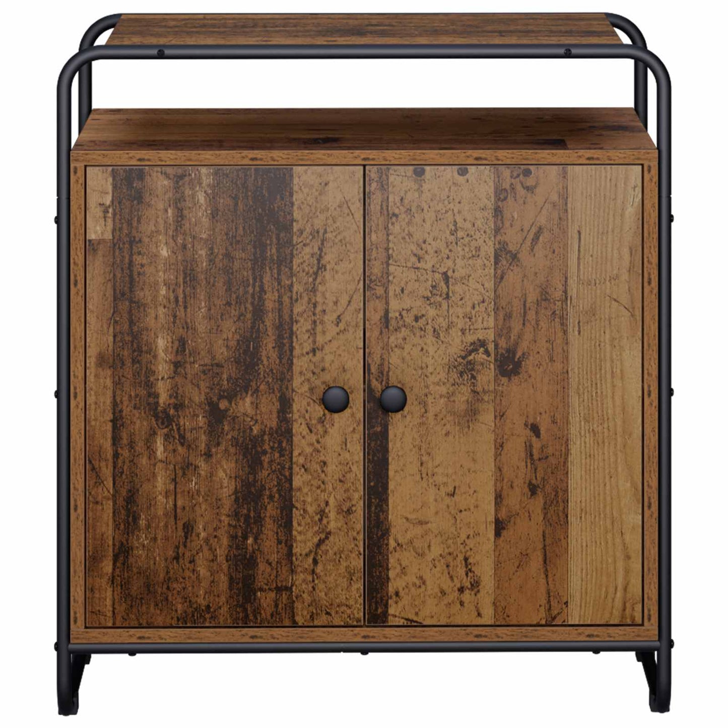 vidaXL Μπουφές Παλαιωμένο ξύλο 68 x 35 x 75 cm Επεξεργασμένο Ξύλο