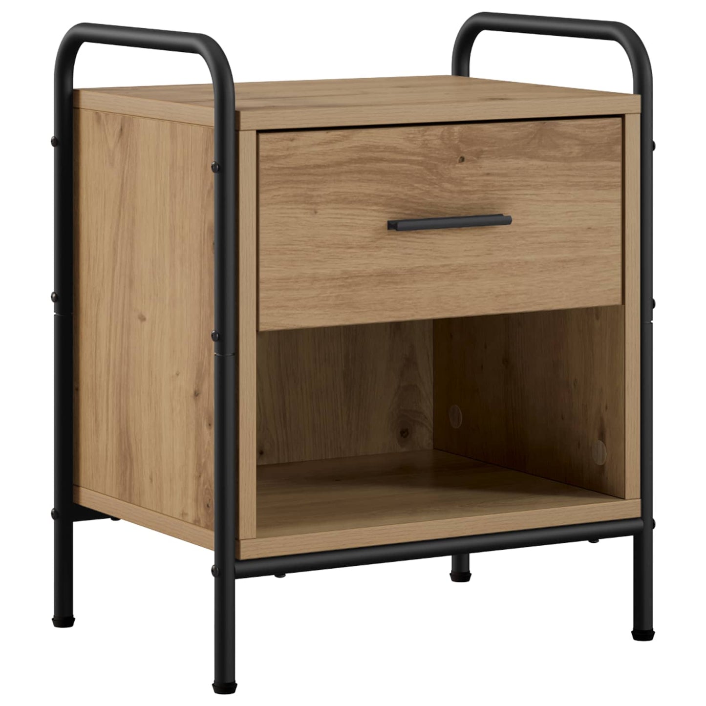 vidaXL Κομοδίνο 2 τμχ. Artisan Δρυς 40 x 30 x 50 cm Επεξεργασμένο Ξύλο
