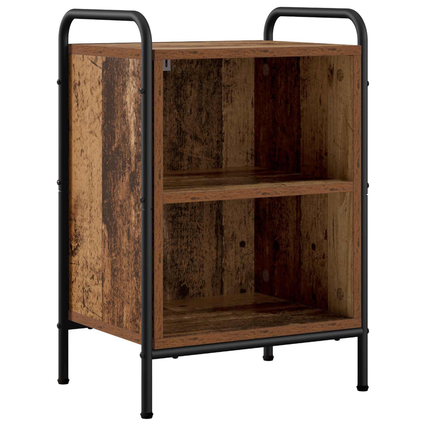 vidaXL Κομοδίνο Παλαιωμένο ξύλο 40 x 30 x 60 cm Επεξεργασμένο Ξύλο