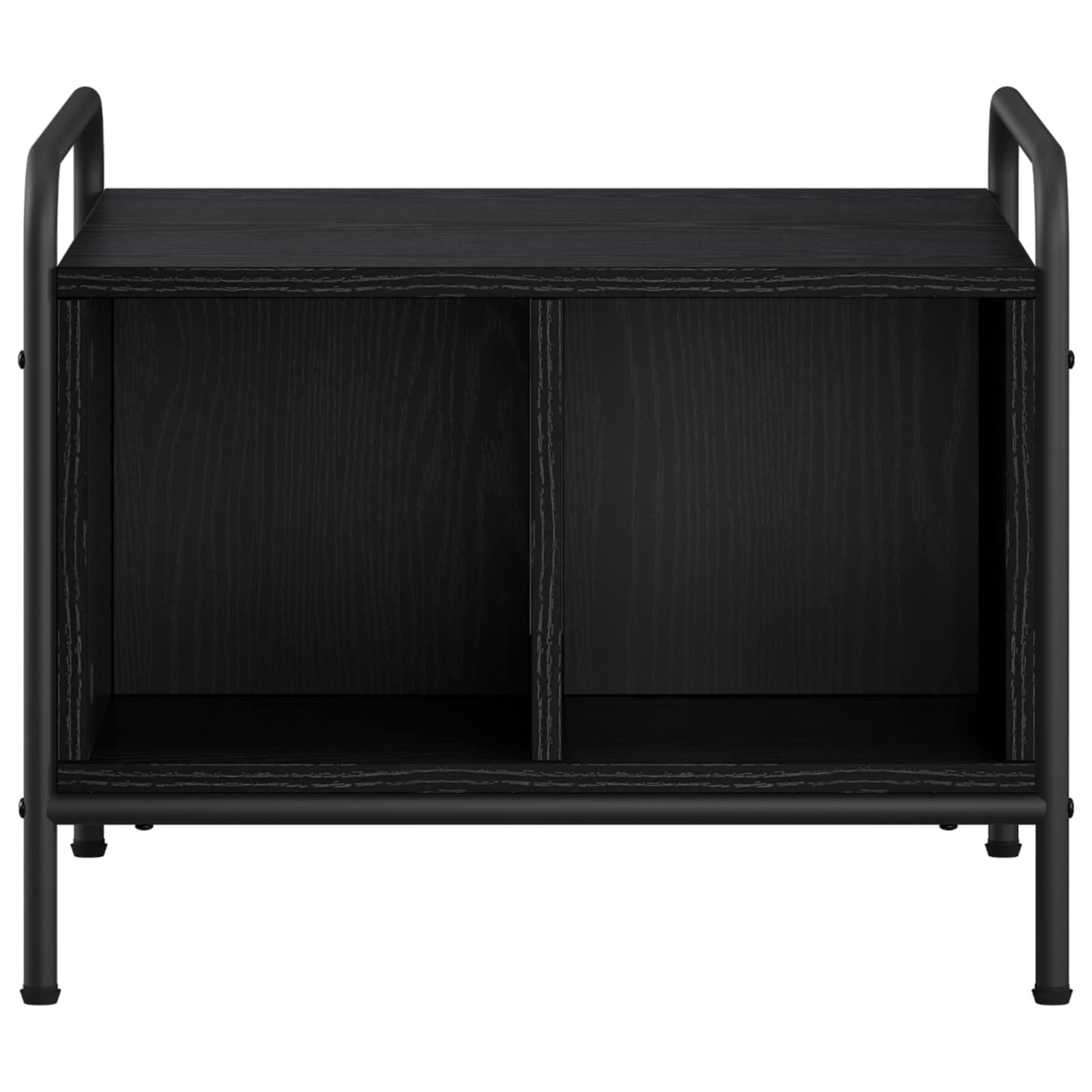 vidaXL Τραπεζάκι σαλονιού Μαύρη Δρυς 50 x 49 x 41 εκ.