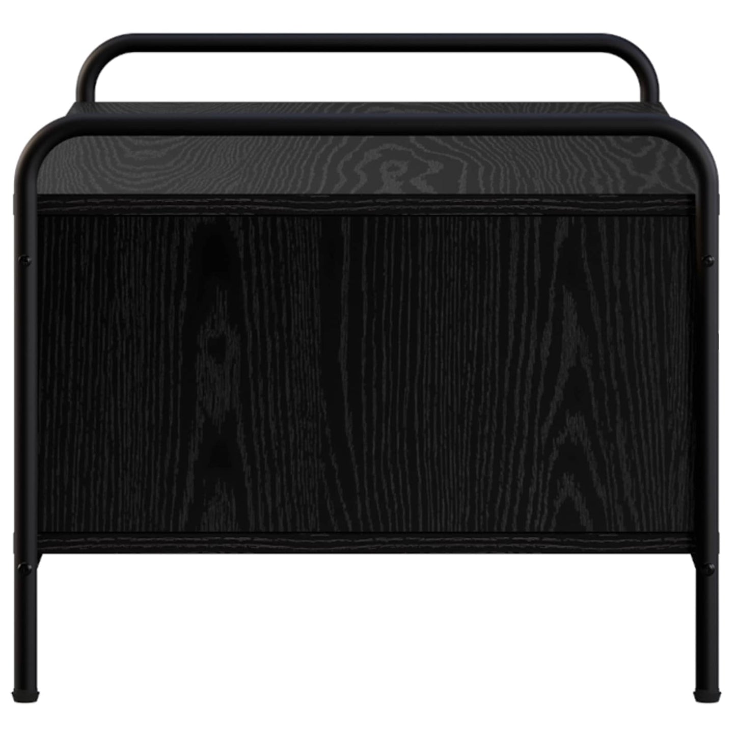 vidaXL Τραπεζάκι σαλονιού Μαύρη Δρυς 50 x 49 x 41 εκ.