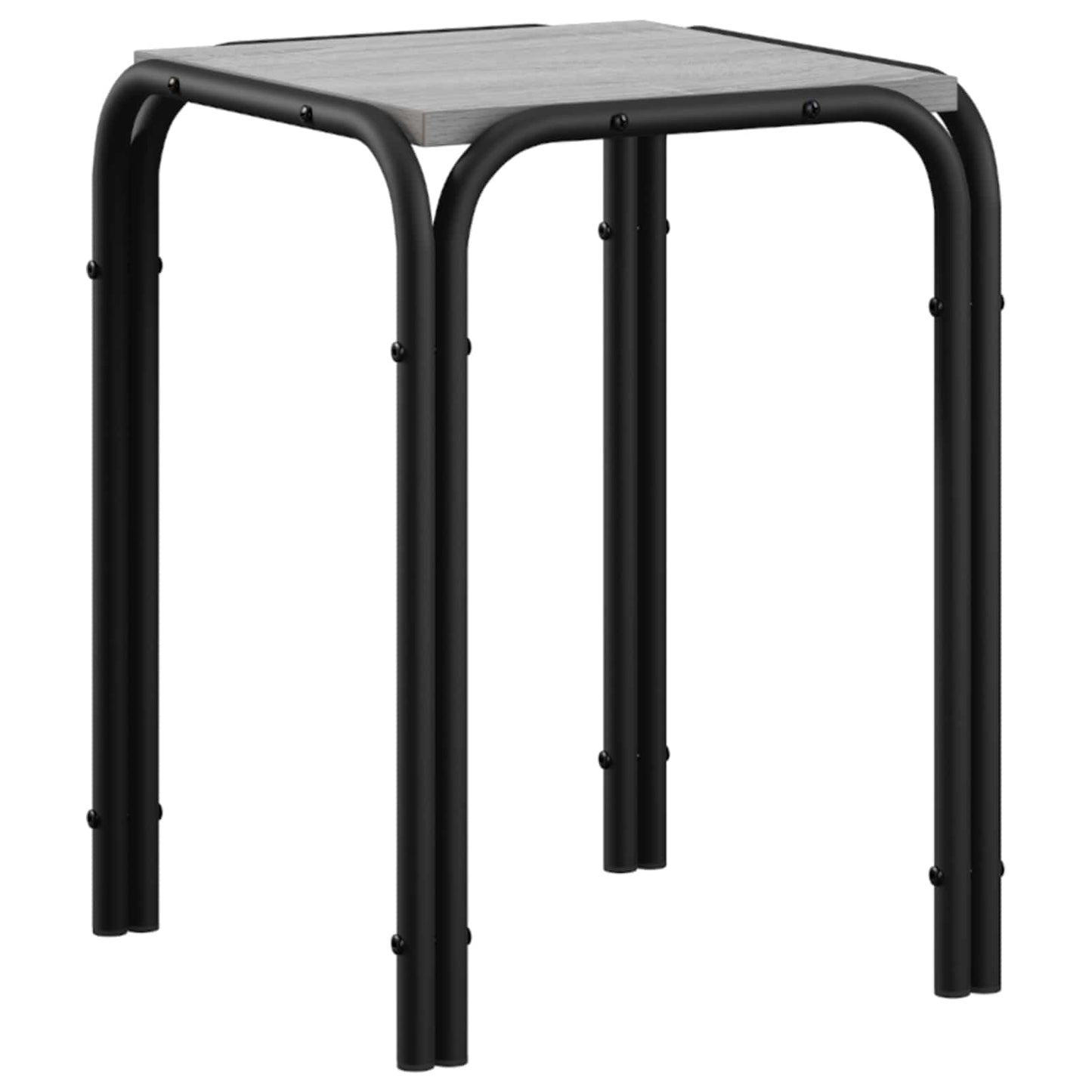 vidaXL Τραπεζάκι Πλευράς Γκρι Sonoma 41 x 40 x 50 εκ