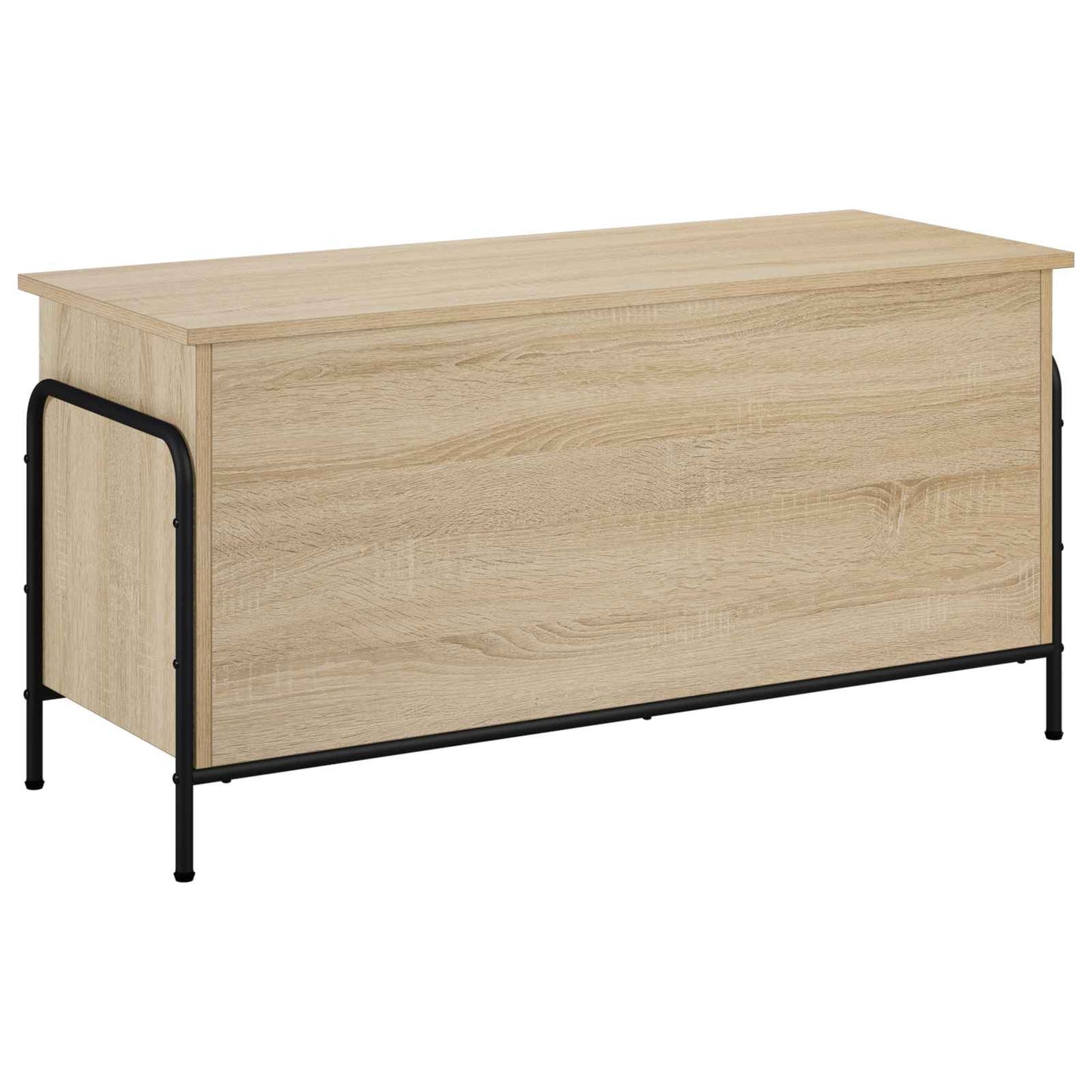 vidaXL Κουτί αποθήκευσης Sonoma Δρυς 80 x 40 x 49,5 εκ