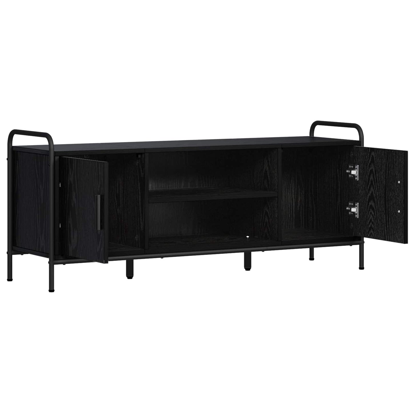 vidaXL Ντουλάπι TV 119 x 33 x 50 cm Μαύρη Δρυς