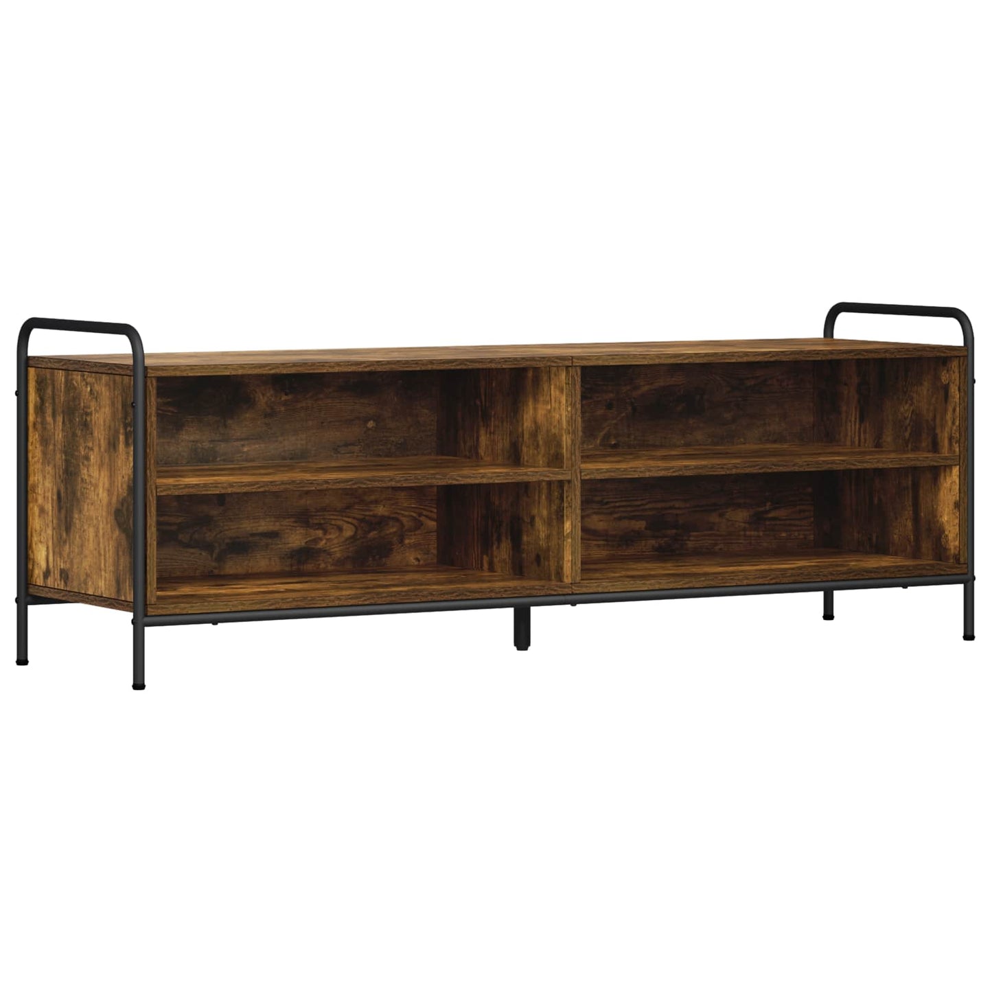 vidaXL Ντουλάπι TV 140 x 39,5 x 50 εκ. Καπνισμένο Ξύλο Δρυός