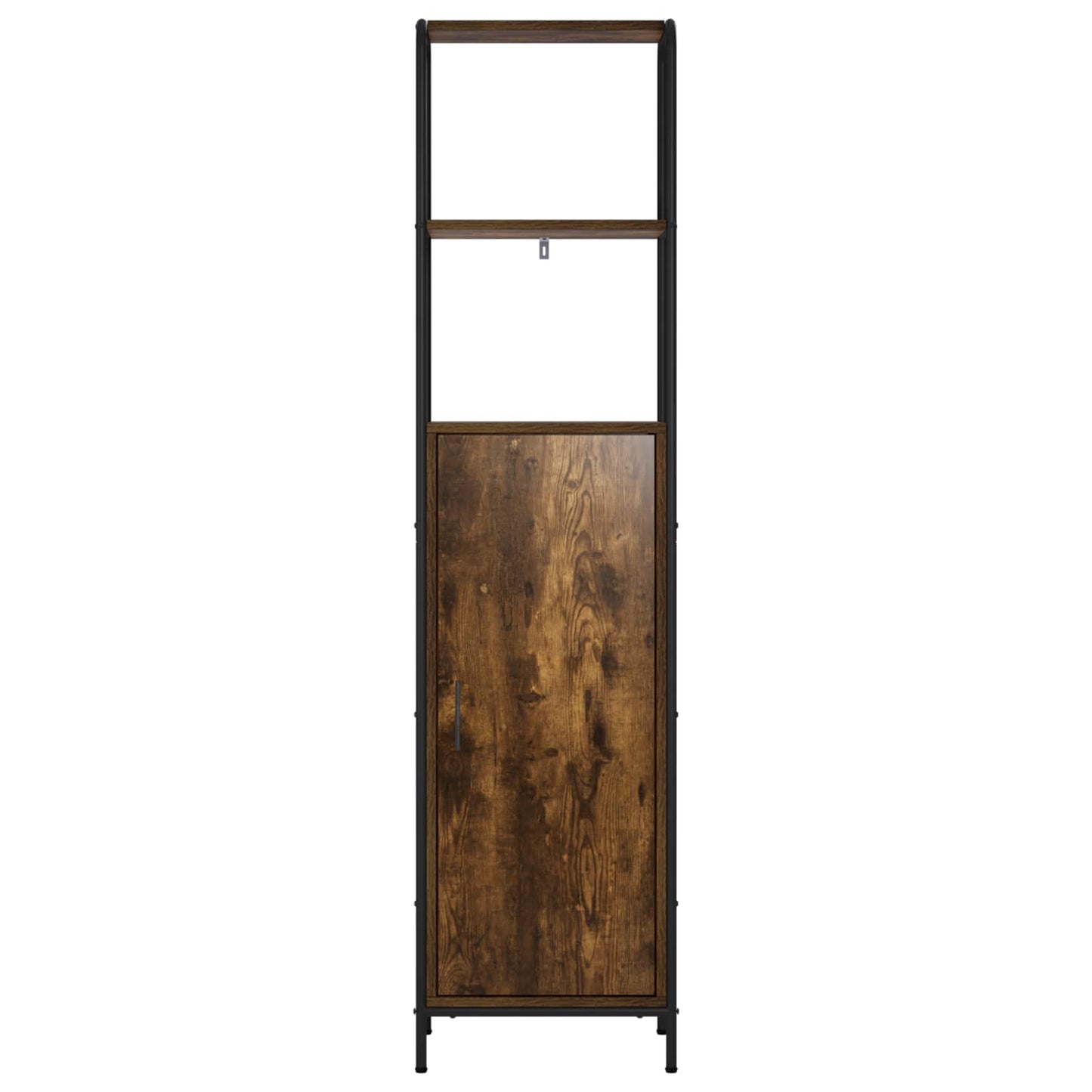 vidaXL Highboard Καπνισμένο Ξύλο Δρυός 40 x 33 x 161 εκ