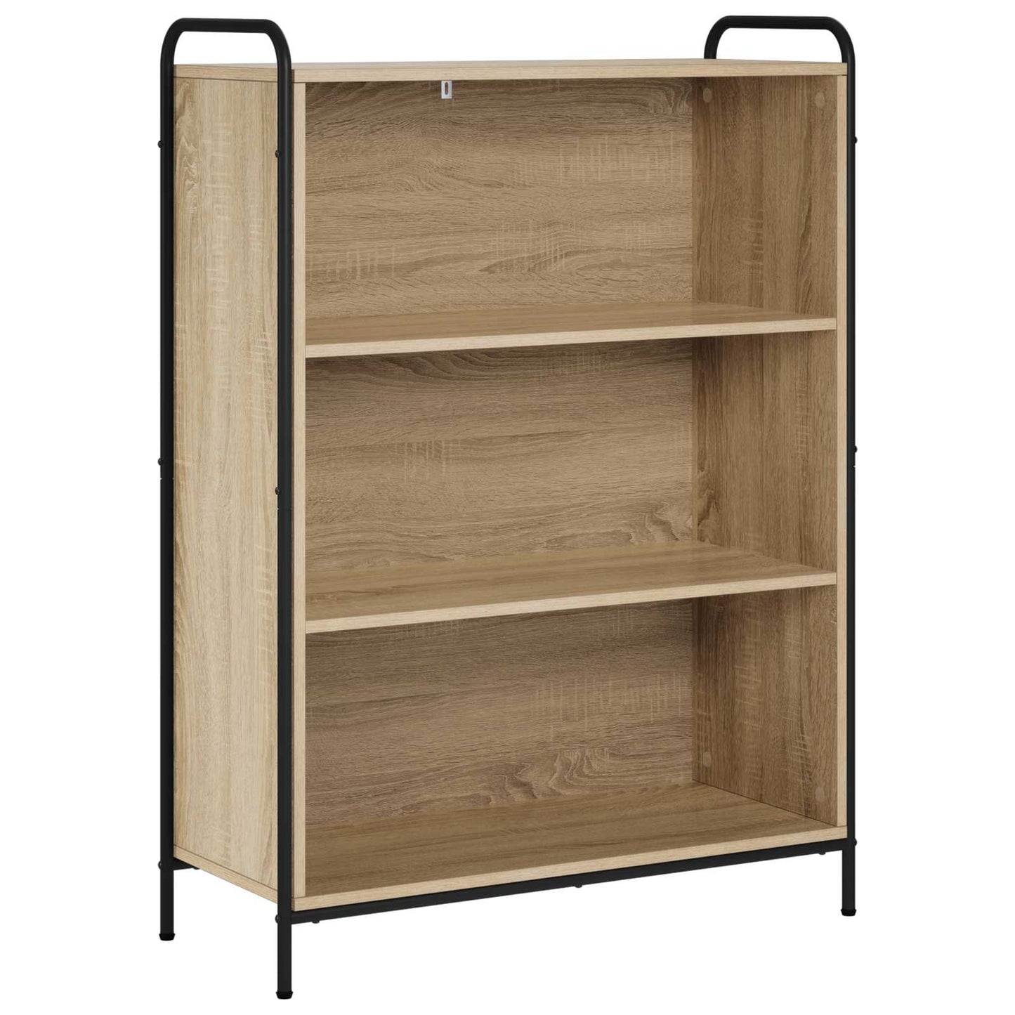 vidaXL Βιβλιοθήκη 55,5 x 33 x 174 εκ Επεξεργασμένο Ξύλο Sonoma Δρυς
