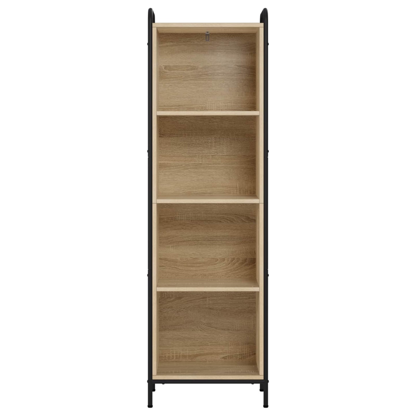 vidaXL Βιβλιοθήκη 55,5 x 33 x 174 εκ Επεξεργασμένο Ξύλο Sonoma Δρυς