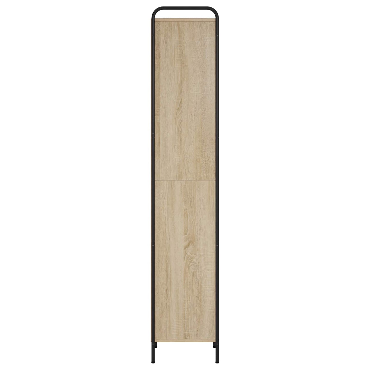 vidaXL Βιβλιοθήκη 55,5 x 33 x 174 εκ Επεξεργασμένο Ξύλο Sonoma Δρυς