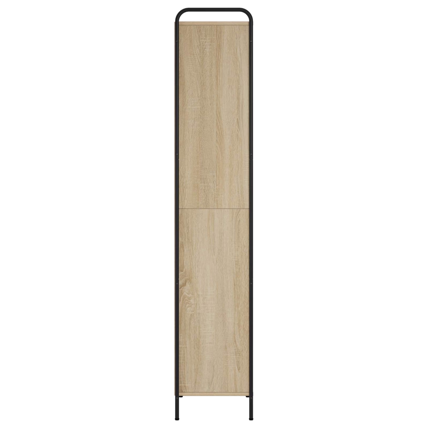vidaXL Βιβλιοθήκη 55,5 x 33 x 174 εκ Επεξεργασμένο Ξύλο Sonoma Δρυς