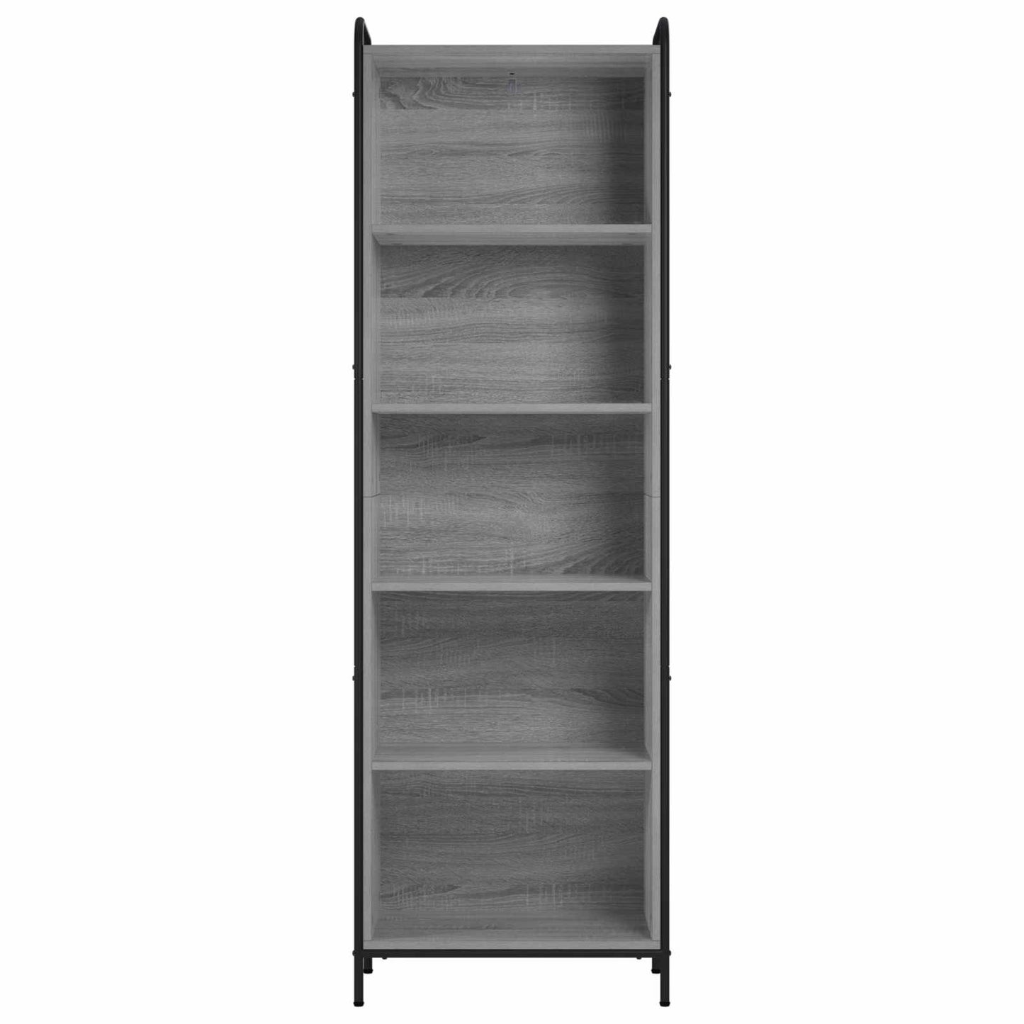 vidaXL Βιβλιοθήκη 55,5 x 33 x 174 εκ Επεξεργασμένο Ξύλο Γκρι Sonoma