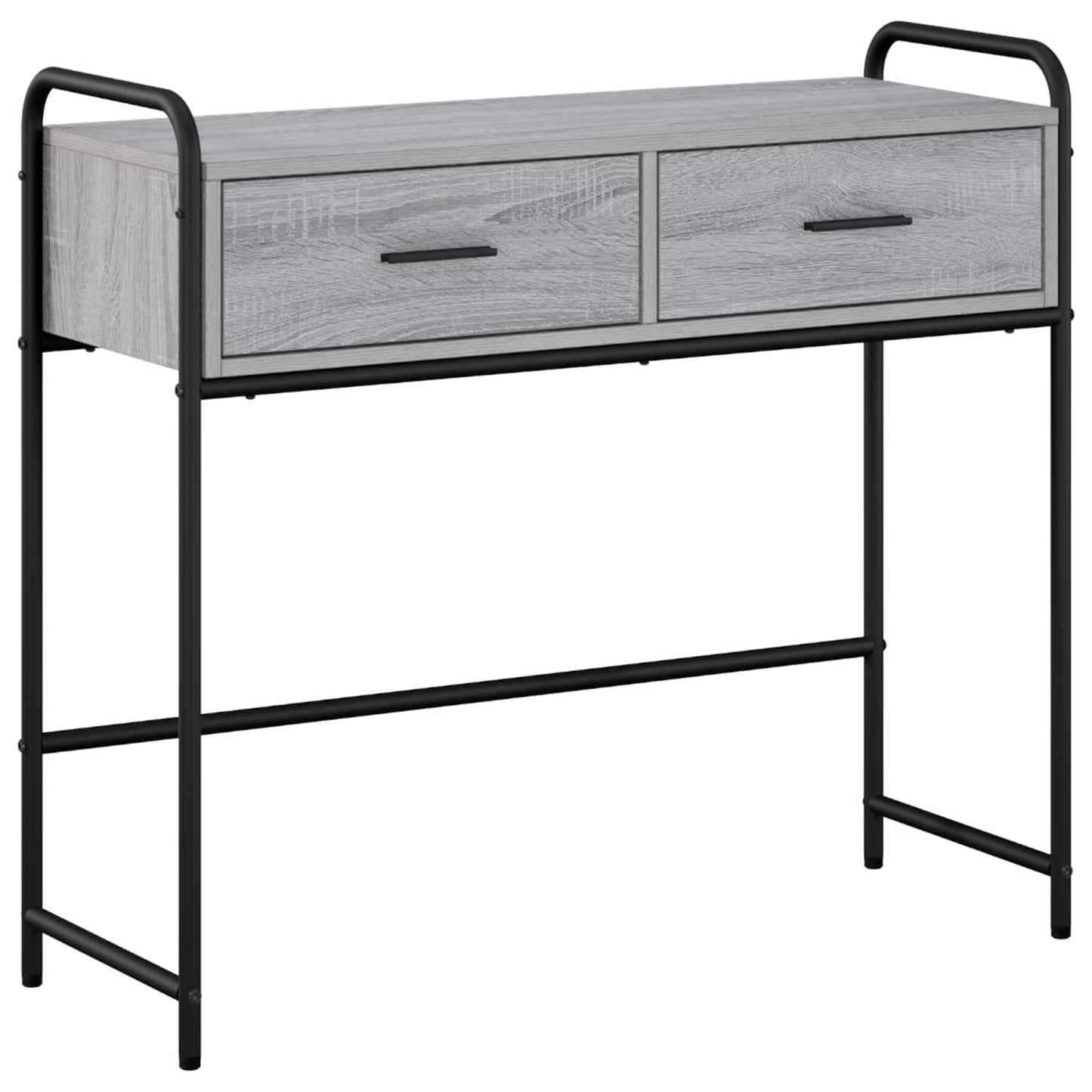 vidaXL Τραπέζι κονσόλας Γκρι Sonoma 90 x 33 x 80,5 εκ