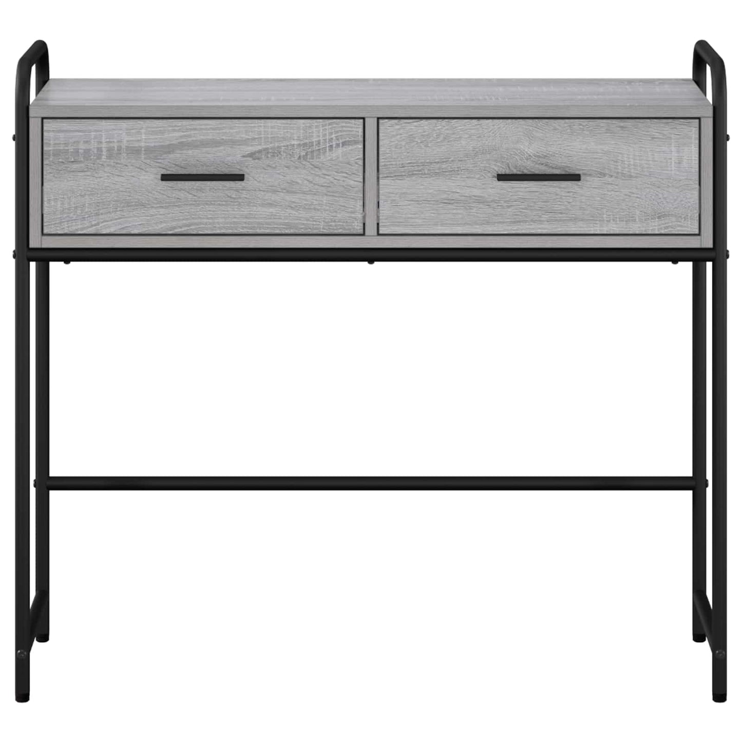 vidaXL Τραπέζι κονσόλας Γκρι Sonoma 90 x 33 x 80,5 εκ