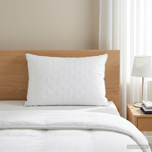 vidaXL Μαξιλάρι FULDA 40 x 60 cm 100% Πούπουλο και φτερό χήνας Λευκό
