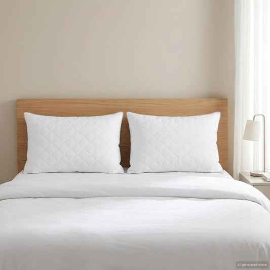 vidaXL Μαξιλάρι FULDA 2 τμχ. 50 x 70 cm 100% Πούπουλο και φτερό χήνας