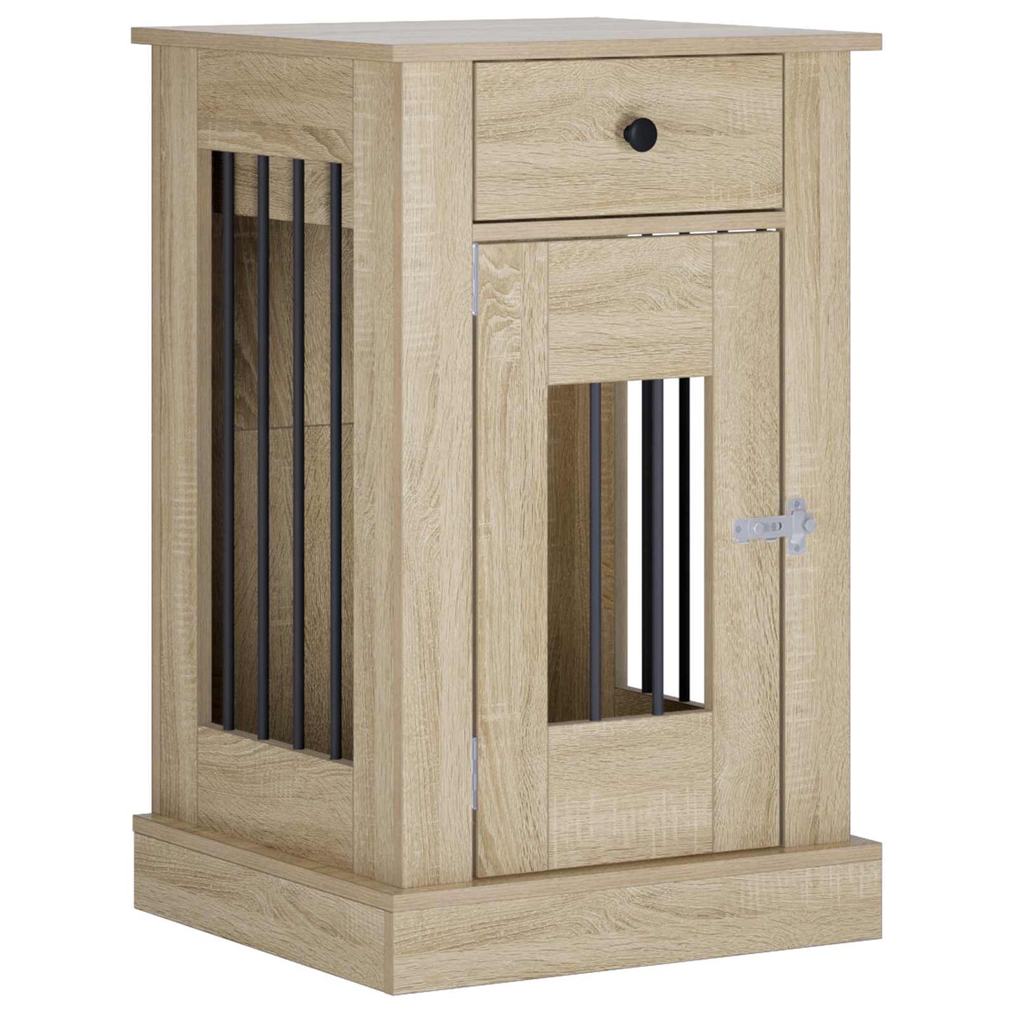 vidaXL Έπιπλο για κλουβί σκύλου Sonoma Δρυς 50 x 47,5 x 80 εκ.