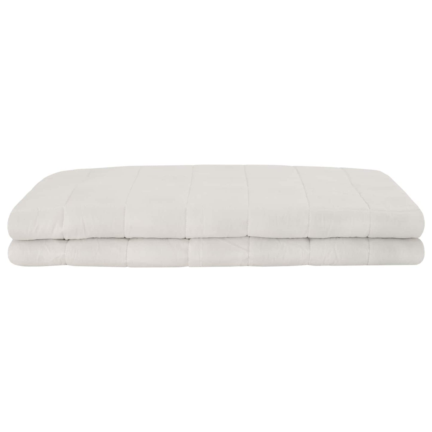 vidaXL Βάρος Κουβέρτα Λευκό 138 x 200 cm 10 kg 100% Βαμβάκι 205T