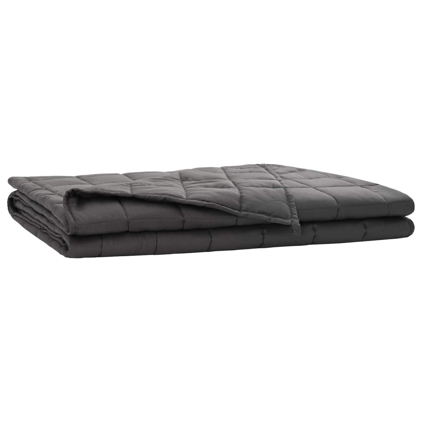 vidaXL Βάρος Κουβέρτα Ανθρακί 138 x 200 cm 6 kg 100% Βαμβάκι 205T