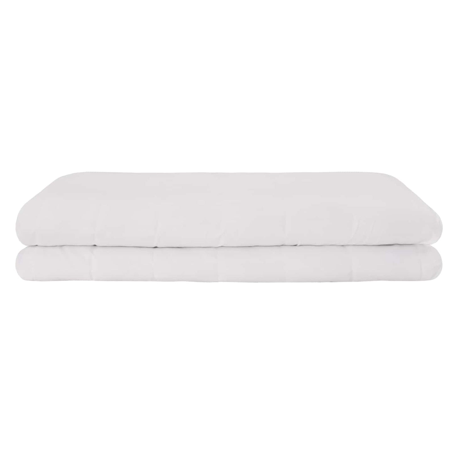 vidaXL Βάρος Κουβέρτα Λευκό 150 x 200 cm 7 kg 100% Βαμβάκι 205T