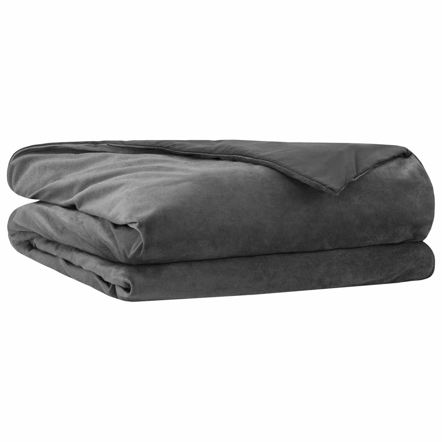 vidaXL Βάρος Κουβέρτα Ανθρακί 138 x 200 cm 10 kg 100% Βαμβάκι 205T