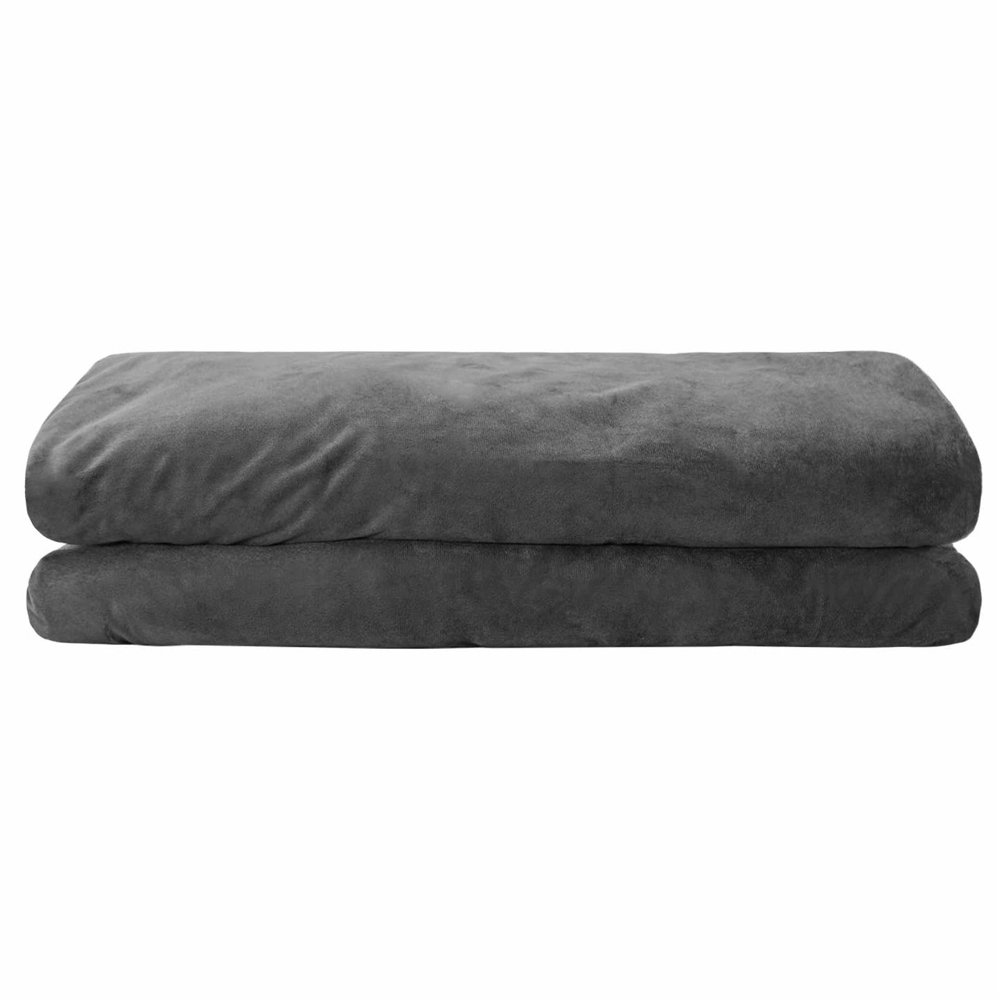 vidaXL Βάρος Κουβέρτα Ανθρακί 138 x 200 cm 10 kg 100% Βαμβάκι 205T